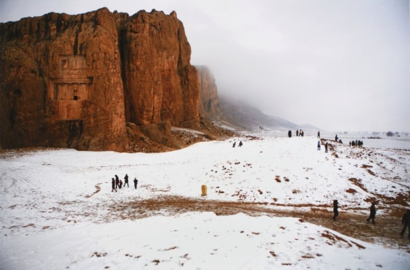 Newsha Tavakolian, Naghshe Rostam in Winter