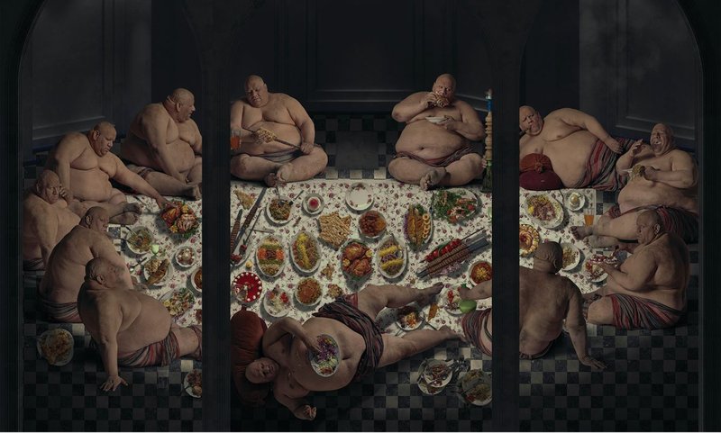 Siamak Filizadeh, Maybe Last Supper, 2021