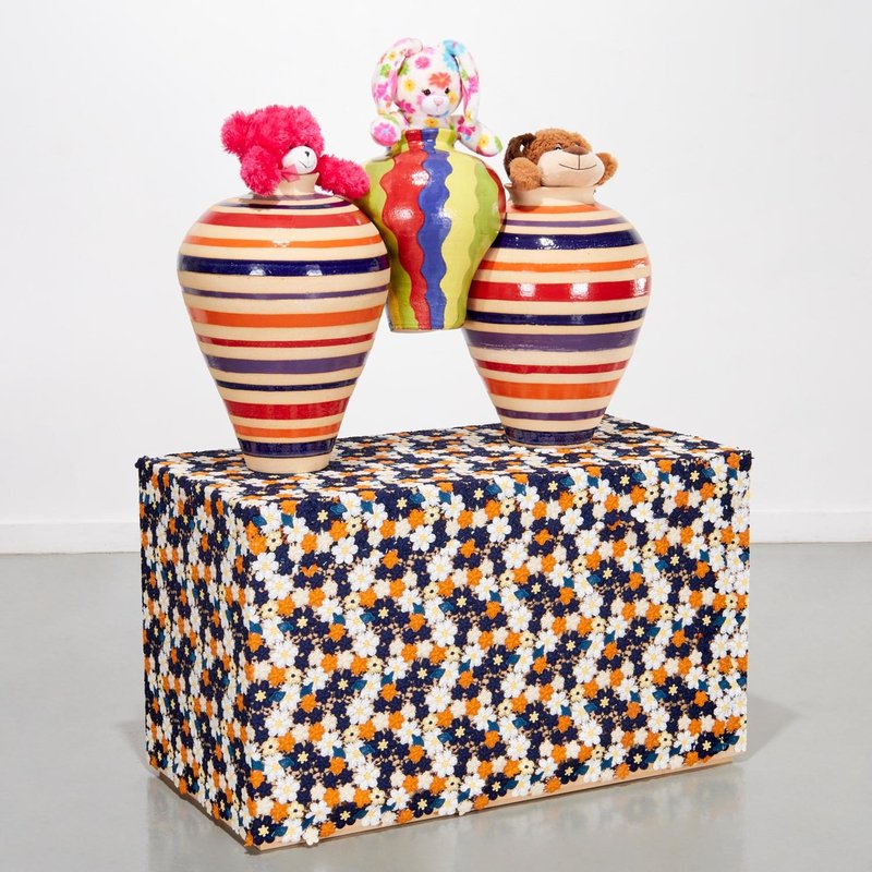 Hadi Falapishi, Young And Clueless (Dog, Bunny, Bear), 2021