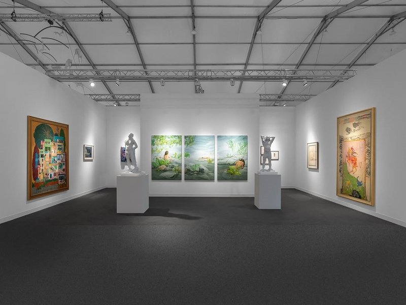 Installation view.