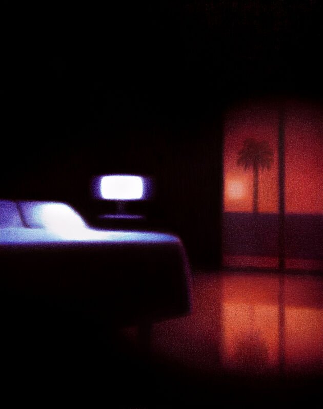 Esteffen Kern, Bed Light and Balcony, 2025