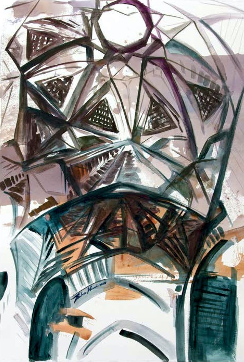 Zahra Nazari, The Complexity of Looking #2, 2020