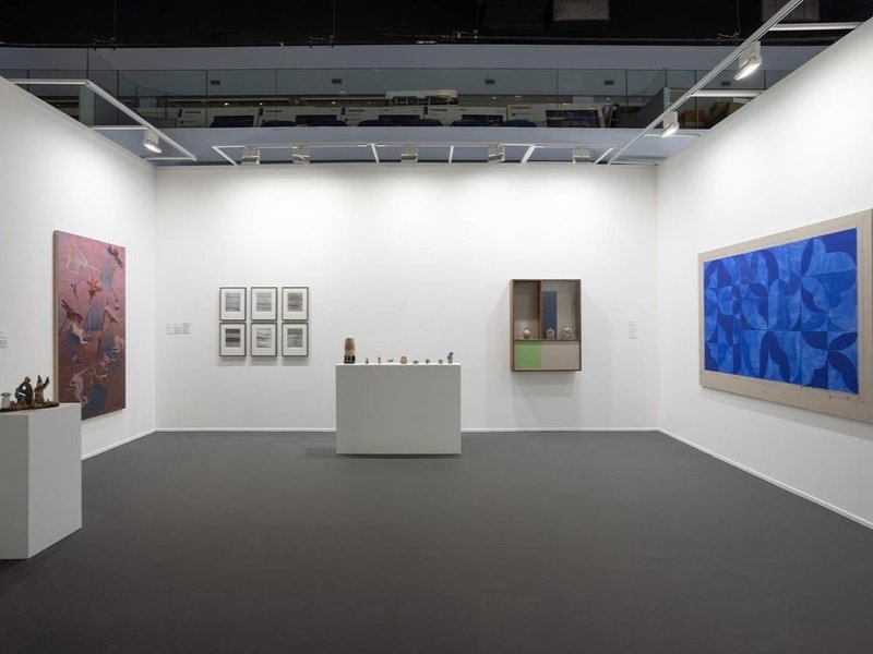 Installation view.