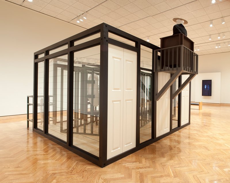 Siah Armajani, An Exile Dreaming of Saint Adorno, 2009