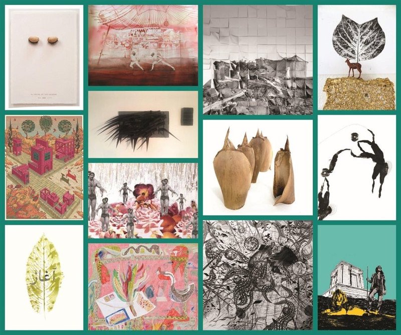 Artworks on Paper, Silk Print and Digital Print