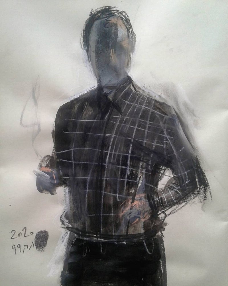Ali Momajjed, Untitled, 2020