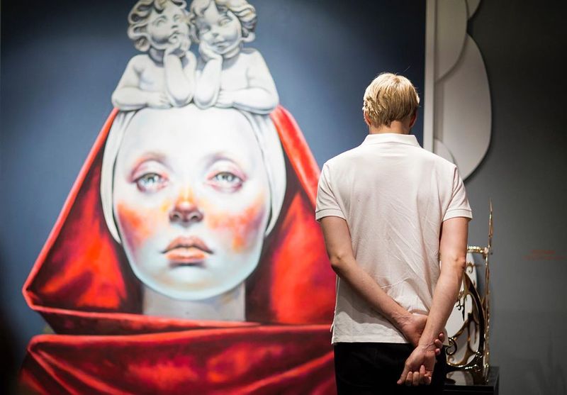 2nd Teer Art Art Fair underway in Tehran