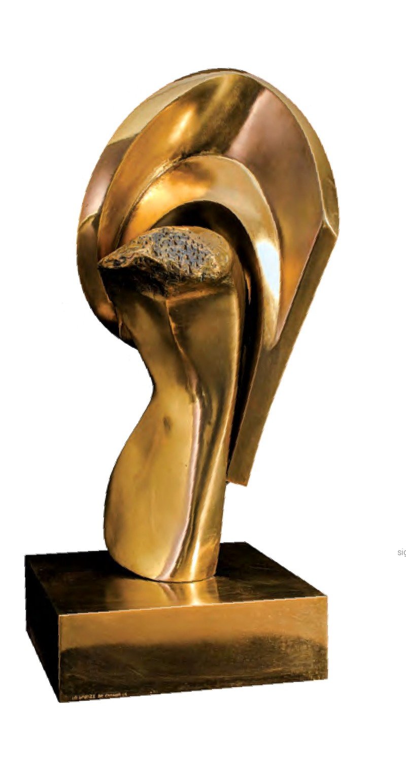 Parviz Tanavoli, Van Gogh's Ear, 2008