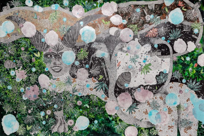 Shirin Mellatgohar, Humbaba, Gaurdian of The Cedar Forest, 2021