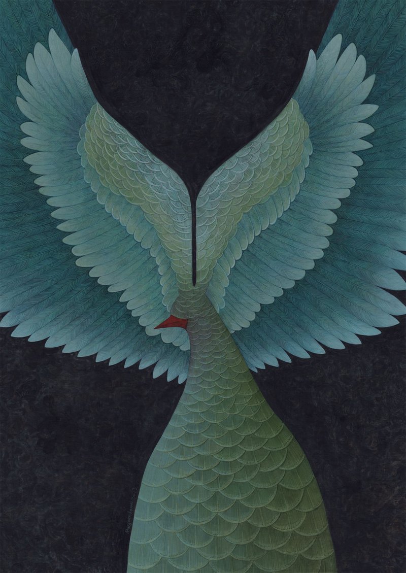 Maryam Lamei, Thought of Flight, 2023
