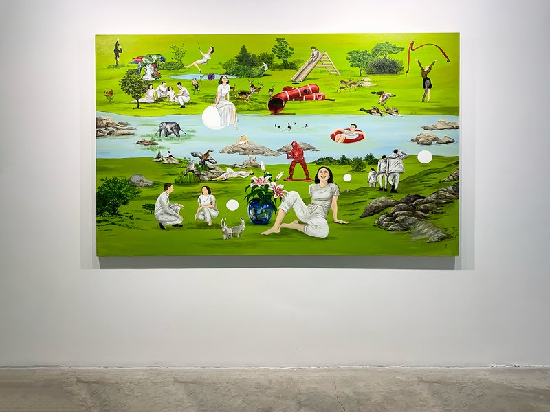 The Hunting Ground, installation view