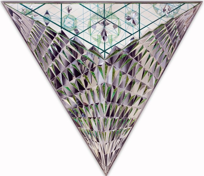 Monir Shahroudy Farmanfarmaian, Triangle of Hope, 2007