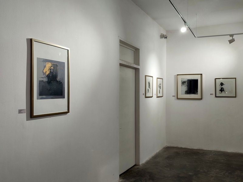 Exhibition of Manoucher Motabar's Artworks, installation view