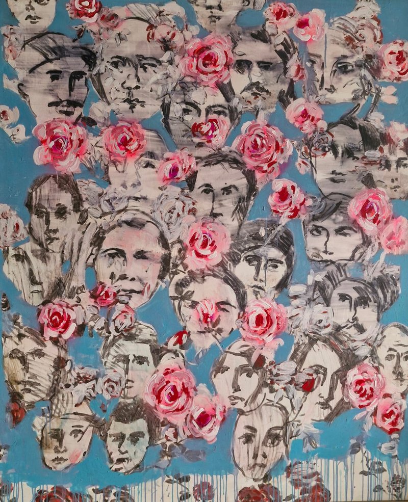 Shahram Karimi, In the Garden, 2024