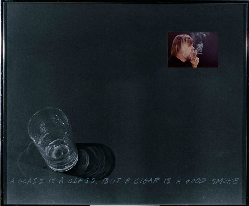 John Baldessari, Cigarette smoke is good