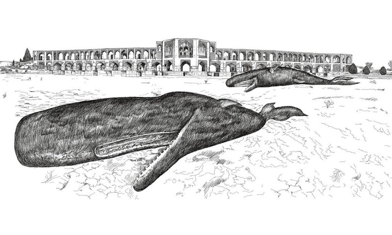Jinoos Taghizadeh, Isfahan, Khajoo Bridge, 2020