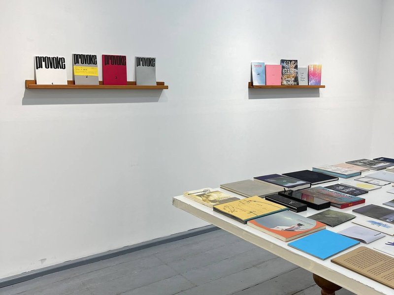 Book and Artist, installation view