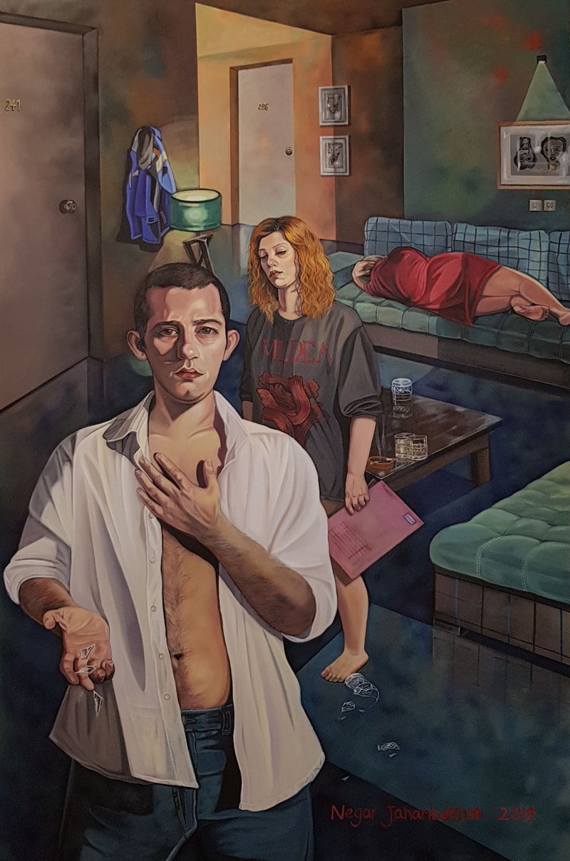 Negar Jahanbakhsh, Don’t Look Back, 2019