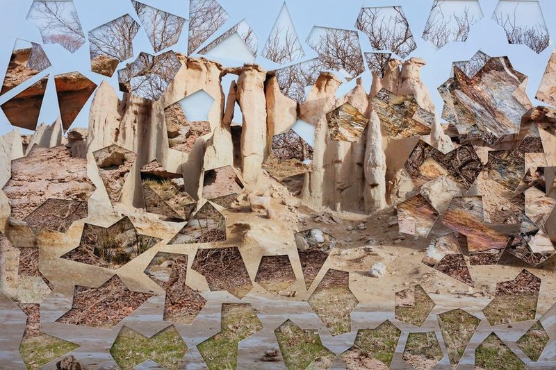 Gohar Dashti, Transformed Landscape 5, 2023