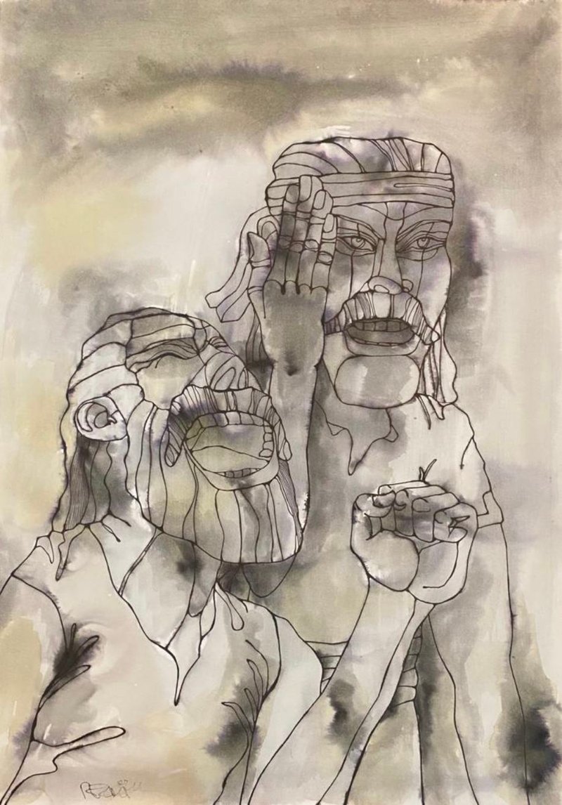 Reza Razm, Untitled, 2022