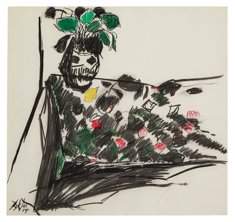 Manoucher Yektai, Untitled, 1974