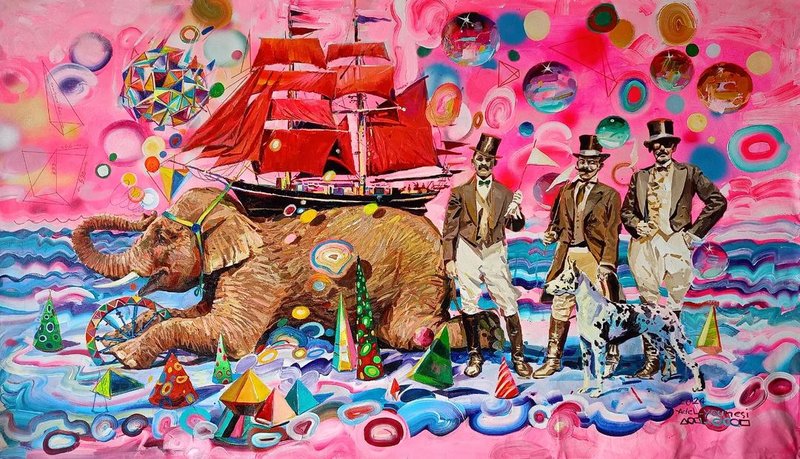 Adel Younesi, Untitled, 2024