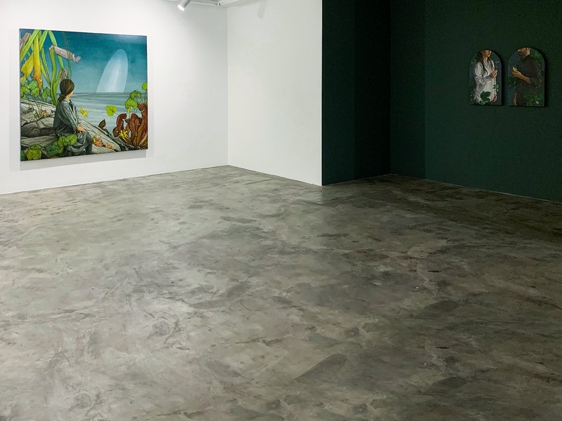 در میانه ، نمای چیدمان