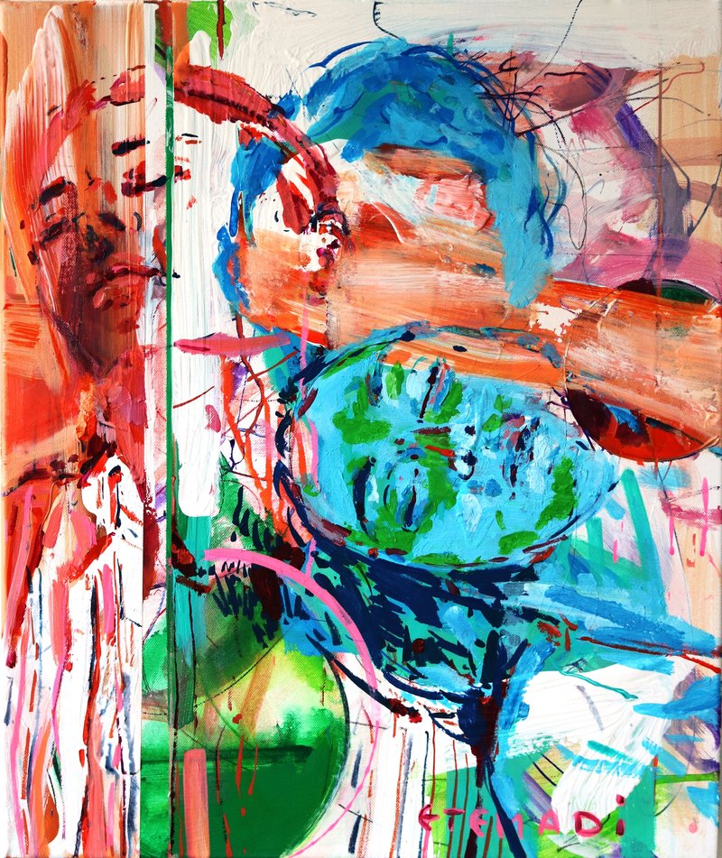 Elham Etemadi, la sieste, 2021