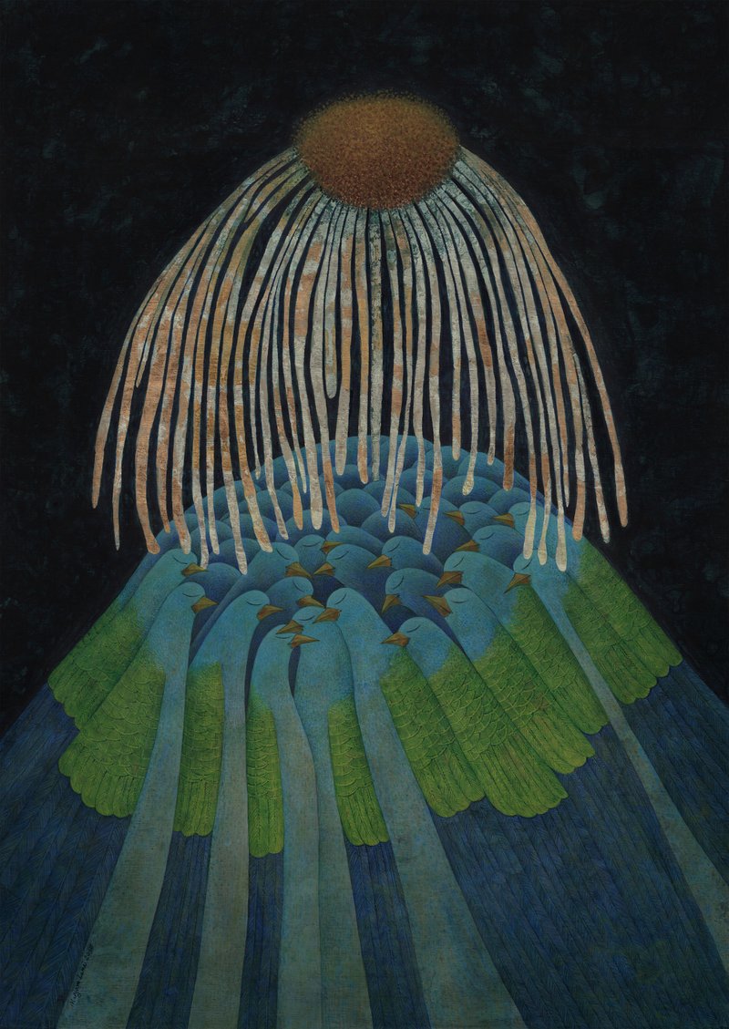 Maryam Lamei, The Thousand Silent Canaries, 2024