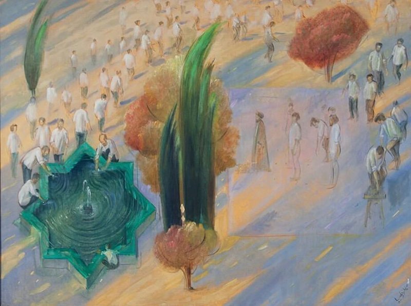 Kazem Chalipa, Eid-Alfitr Prayer, 1994