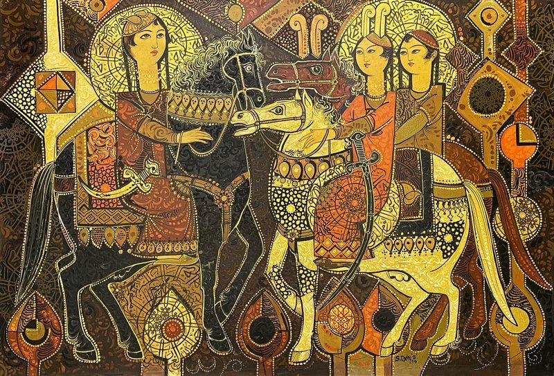 صادق تبریزی، بدون عنوان، 1370