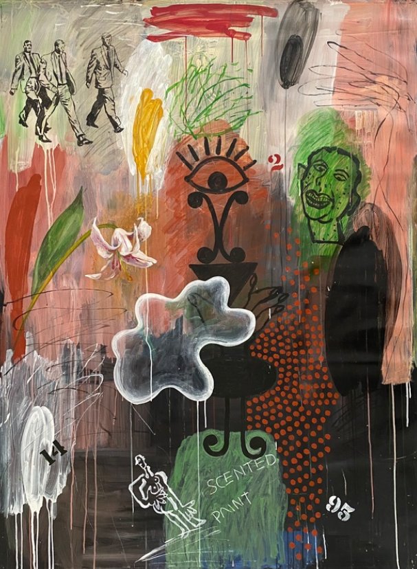 Nikzad Nodjoumi, What Will She Do Next, 1995