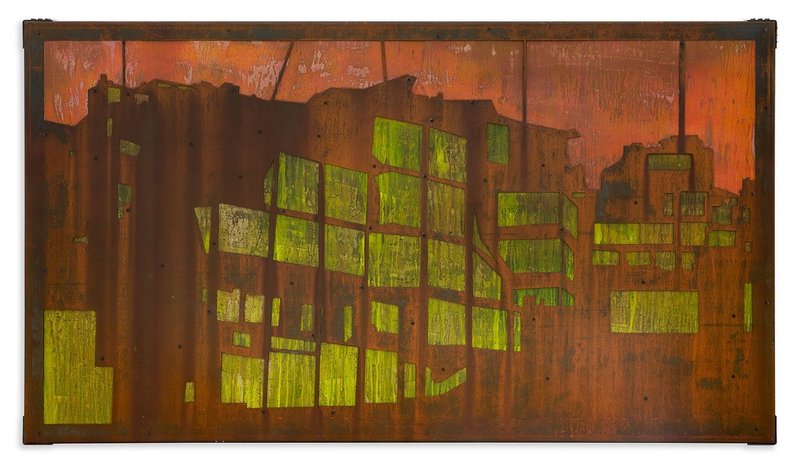 Majid Biglari, City- 116 Days- Cold Air before Sunset, 2024
