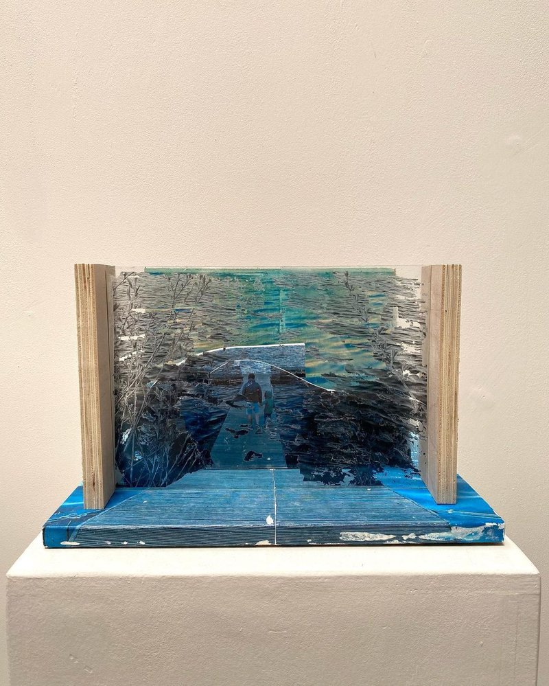 Malihe Zafarnezhad, Finding The Harbour, 2021