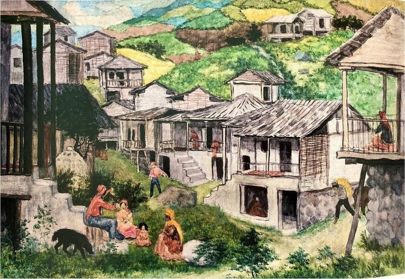 Mahmoud Javadipour, Ziarat Village in Gorgan, 1952