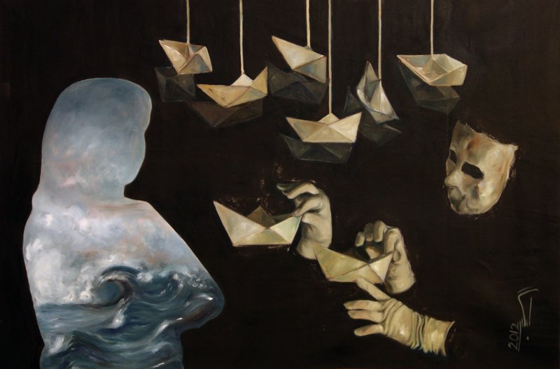 Maryam Ebtekar, Paper Boat, 2012