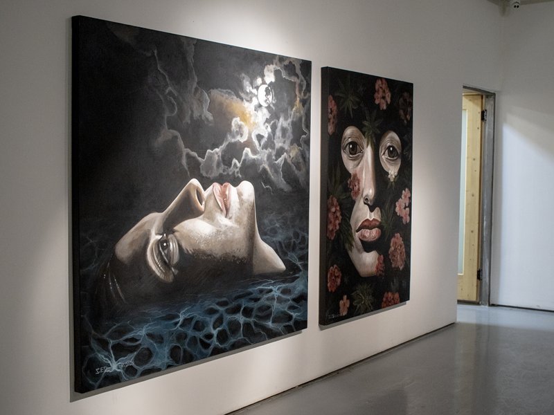 I was here, installation view