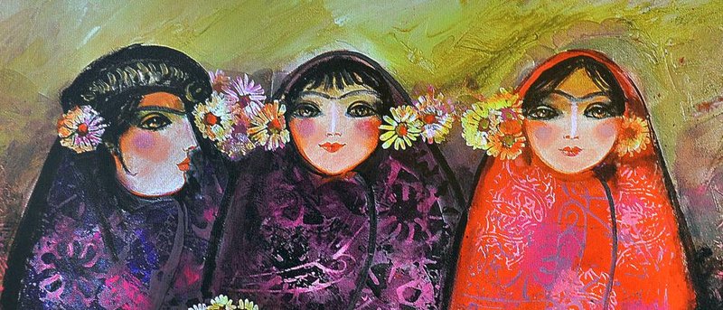 Nasser Ovissi, Sisters and Pomegranate