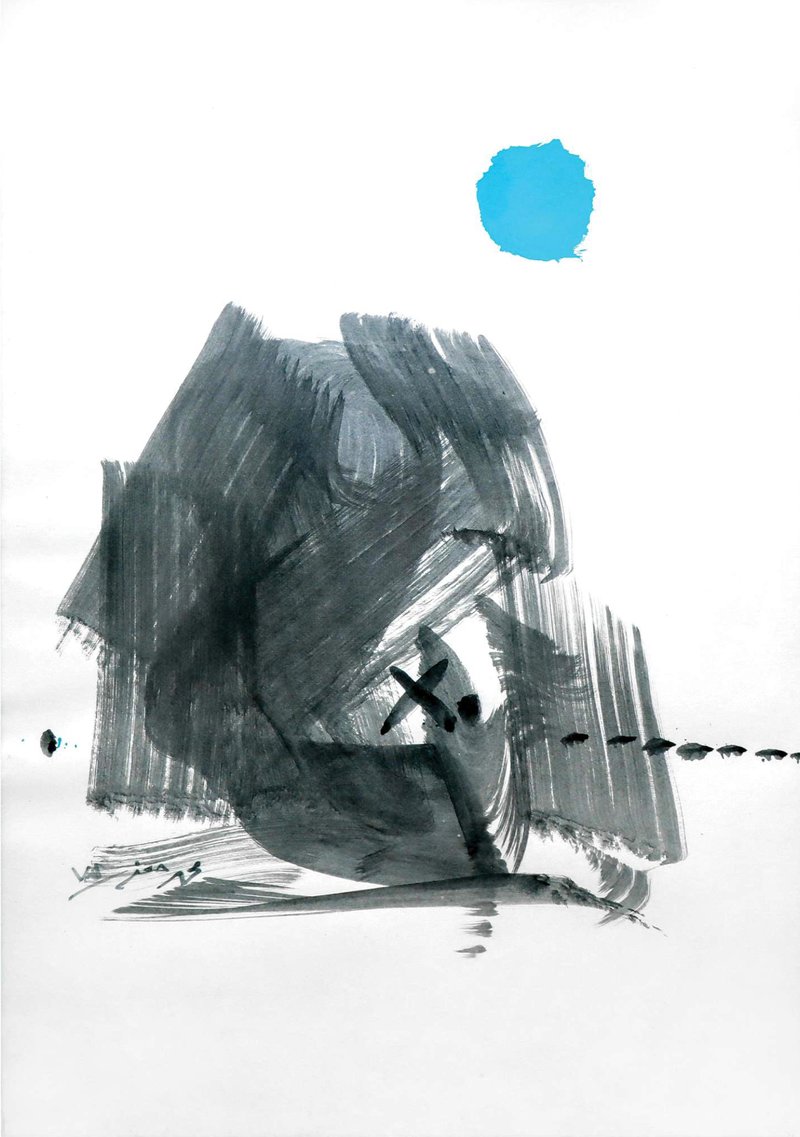 Mohammad Ebrahim Jafari, A Breath of Deeper Blue, 1996
