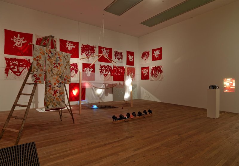 Installation view.