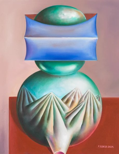 Pablo Benzo, Mountain Lamp, 2021