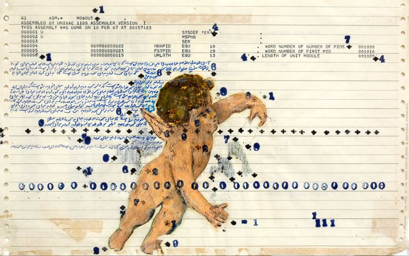 Siah Armajani, Untitled (Angel), 1966