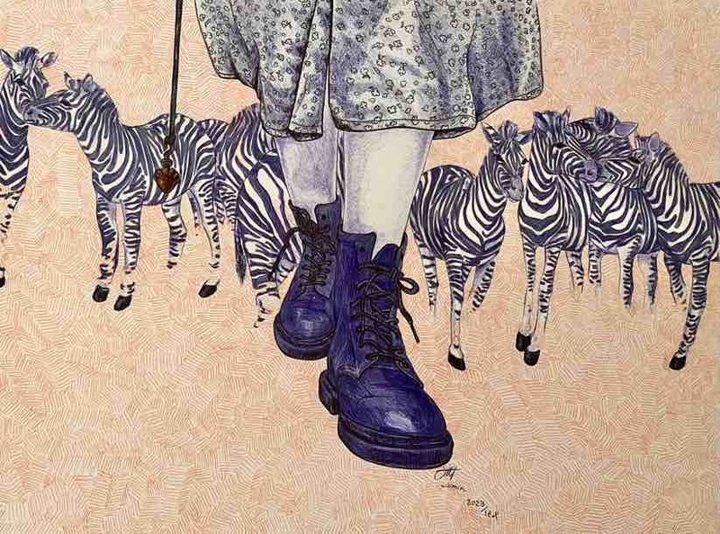 Simin Keramati, One Hundred Steps