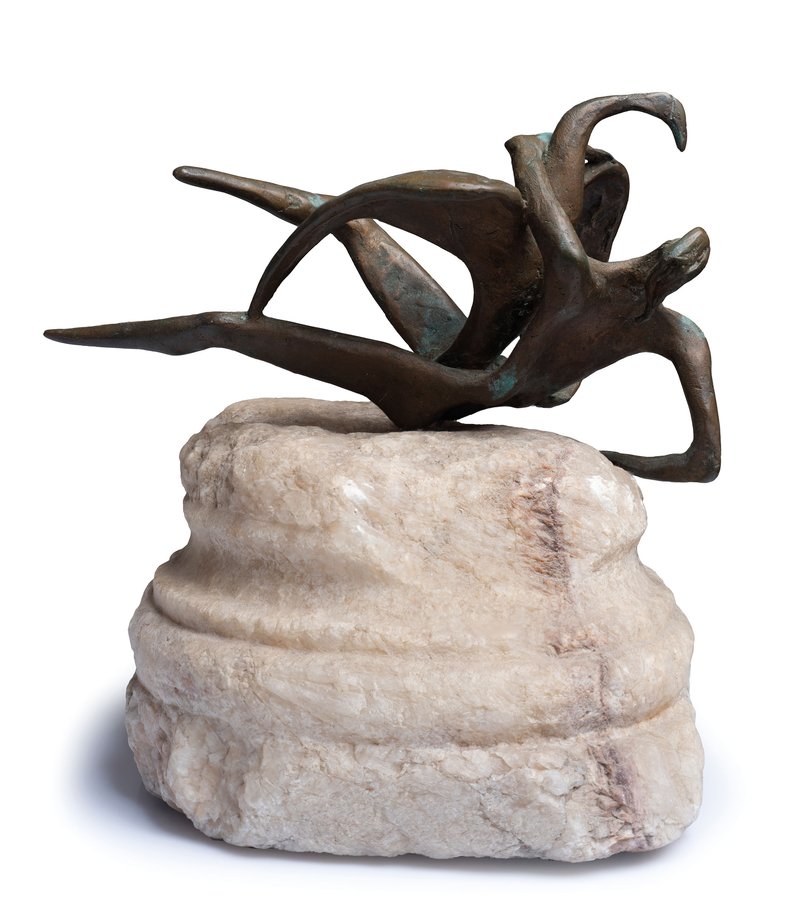 Bahman Mohassess, Leda e il cigno, 1979