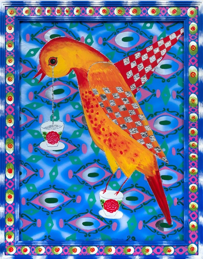 Iman Raad, Sad Easterner, Checkered-wing Thrush, 2022