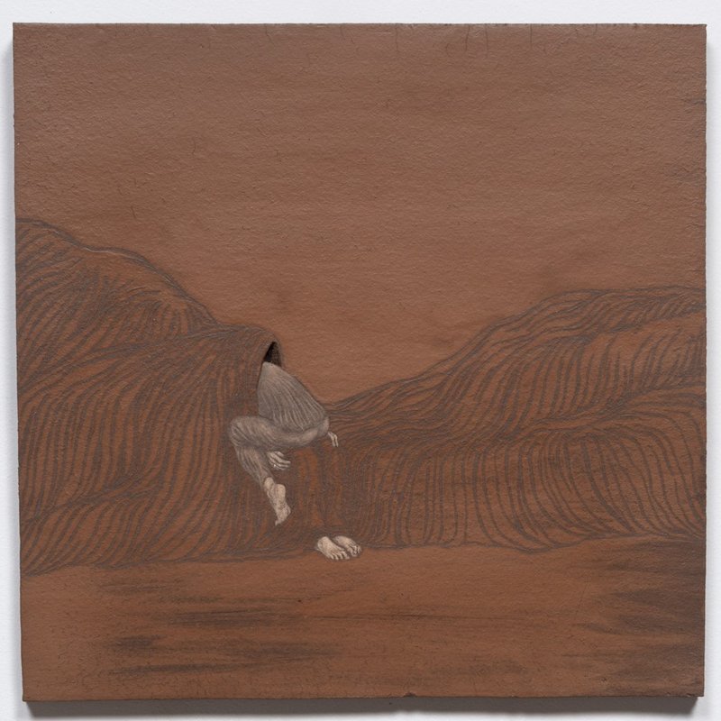 Roksana Pirouzmand, Like a Stream in the Mountains, Like Lava in a Volcano 3, 2024