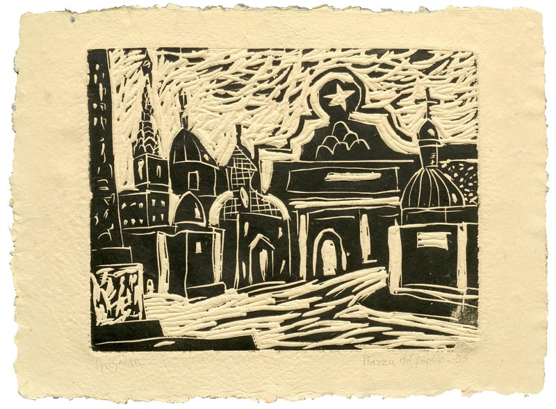 Marcos Grigorian, Piazza del Popolo, 1953