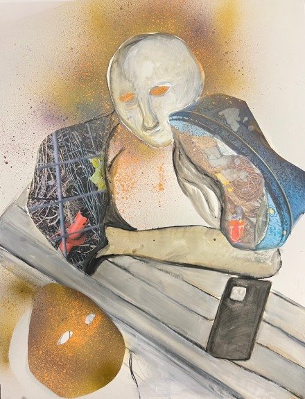 Atousa Bandeh, Waiting for the call to start, 2024