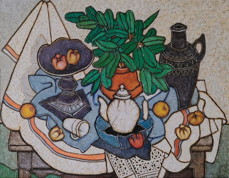 Garnik DerHacopian, Still Life, 1970