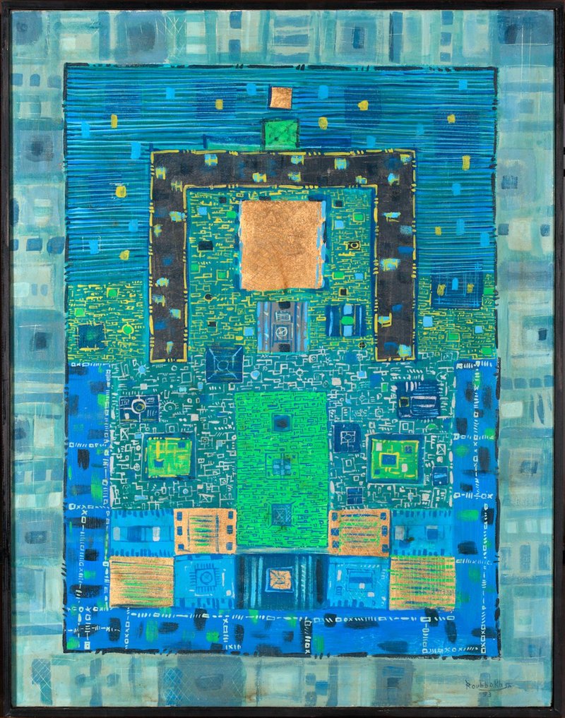 Jafar Rouhbakhsh, Untitled, 1993